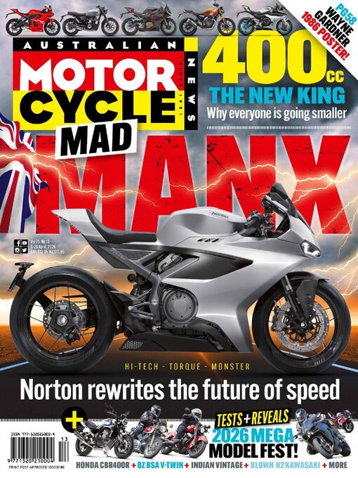 Title details for Australian Motorcycle News by Citrus Media Digital Pty Ltd - Available